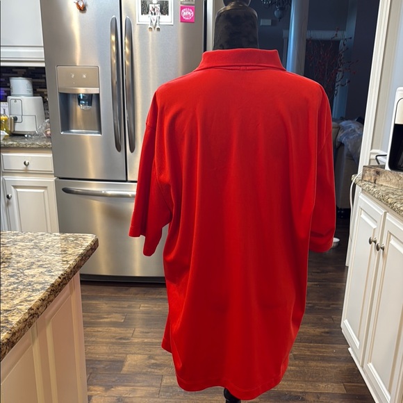 Nike Mens Golf Dri-Fit  Polo XL Red - Picture 2 of 4